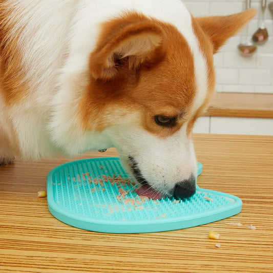Dog Double-Sided Licking Pad Slow Food Bowl Dog Lick Mat